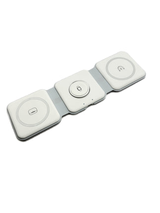 3-IN 1 Folding Wireless Charging Station