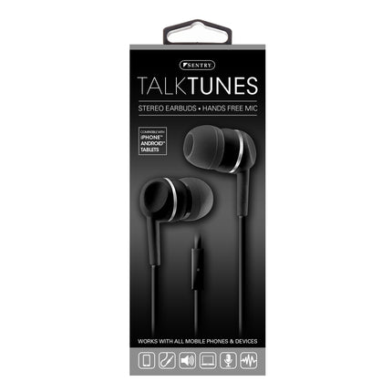 HM 3.5m Earphone Talktunes Black
