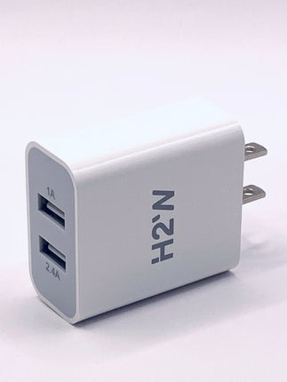 TCD-IPH Dual USB A to Lightning Fast Travel Charge - White