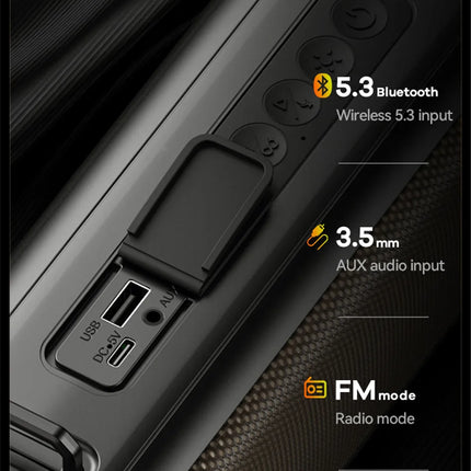 Rebel Spirit Portable Bluetooth Speaker