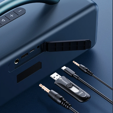 Sonic Rave Box Bluetooth Speaker BLACK / BLUE