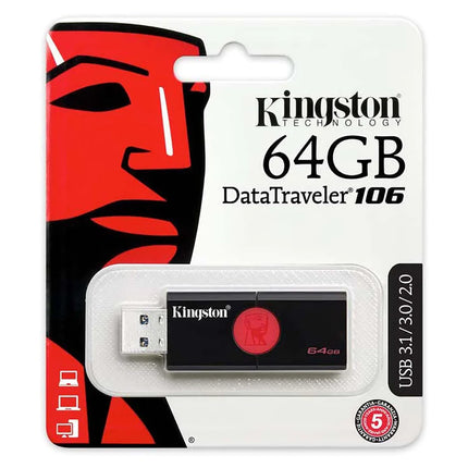 Kingston 64GB USB 3.0 Datatraveler 106