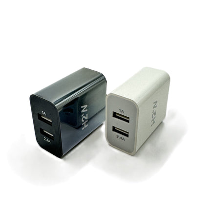 TCD-IPH Dual USB A to Lightning Fast Travel Charge - White