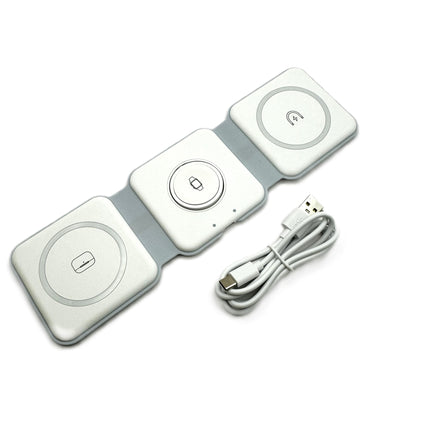 3-IN 1 Folding Wireless Charging Station