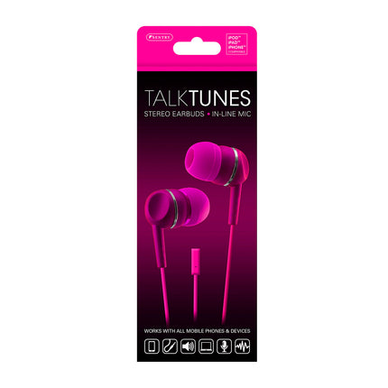 HM 3.5m Earphone Talktunes Pink