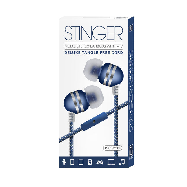HM Earphone Blue