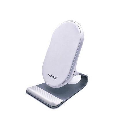 N-Shock 20W Dual Coils Wireless Charger-White