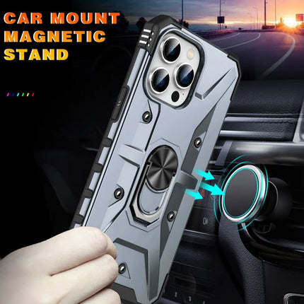 Magnetic Shockproof  Finger Ring Holder Phone Case