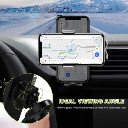 N Shock Fast Wireless Car Charger Mount 15W