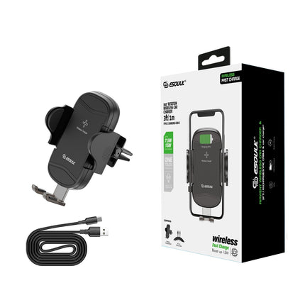 EH39 15W Wireless Charger Air Vent Car Holder