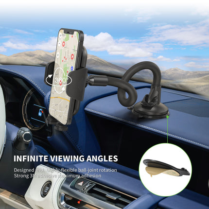 EH43BK:UNIVERSAL TRUCK DASHBOARD & WINDS CAR MOUNT