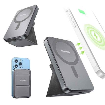 5000mAh Magnetic Wireless Charging