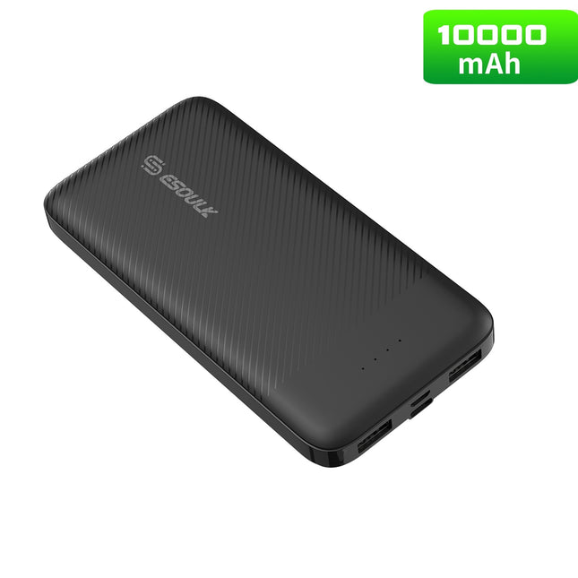 Esoulk EP06 Black - 1000 mAh Output & Doul USB Power Bank