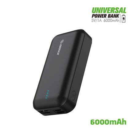 EP25 6000mAh UNIVERSAL POWER BANK - BALK