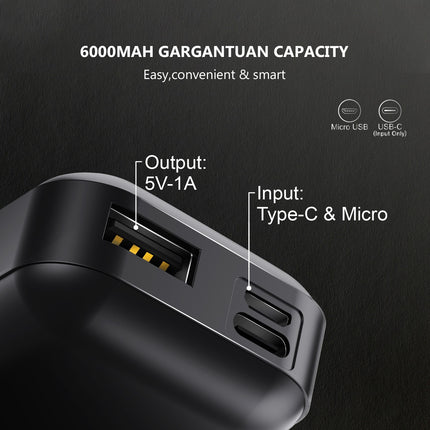 EP25 6000mAh UNIVERSAL POWER BANK - BALK
